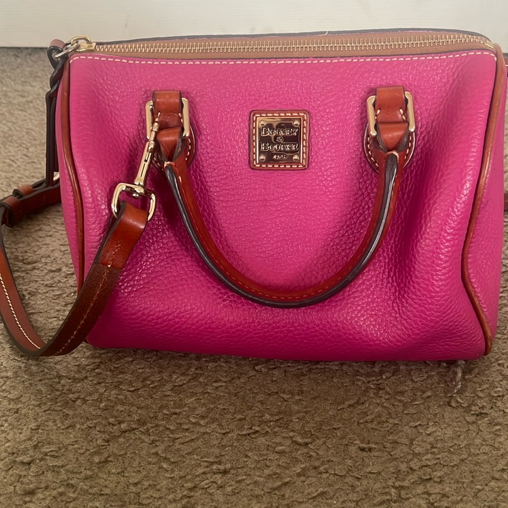 Fuschia Dooney and Burke purse